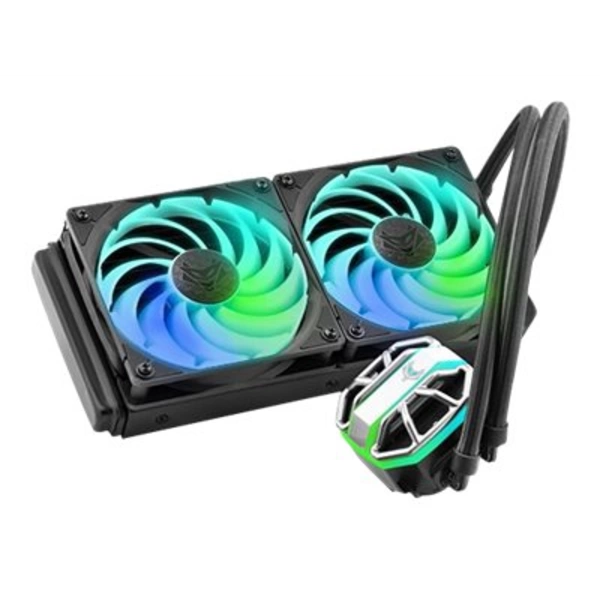 Sapphire Nitro+ S240-A - Prozessor-Flüssigkeitskühlsystem - Kühlergröße: 240 mm - (für: LGA1156, LGA1155, LGA2011, LGA1150, LGA1151, AM4, LGA206 Sapphire Nitro+ S240-A - Prozessor-Flüssigkeitskühlsystem - Kühlergröße: 240 mm - (für: LGA1156, LGA1155, LGA2011, LGA1150, LGA1151, AM4, LGA206