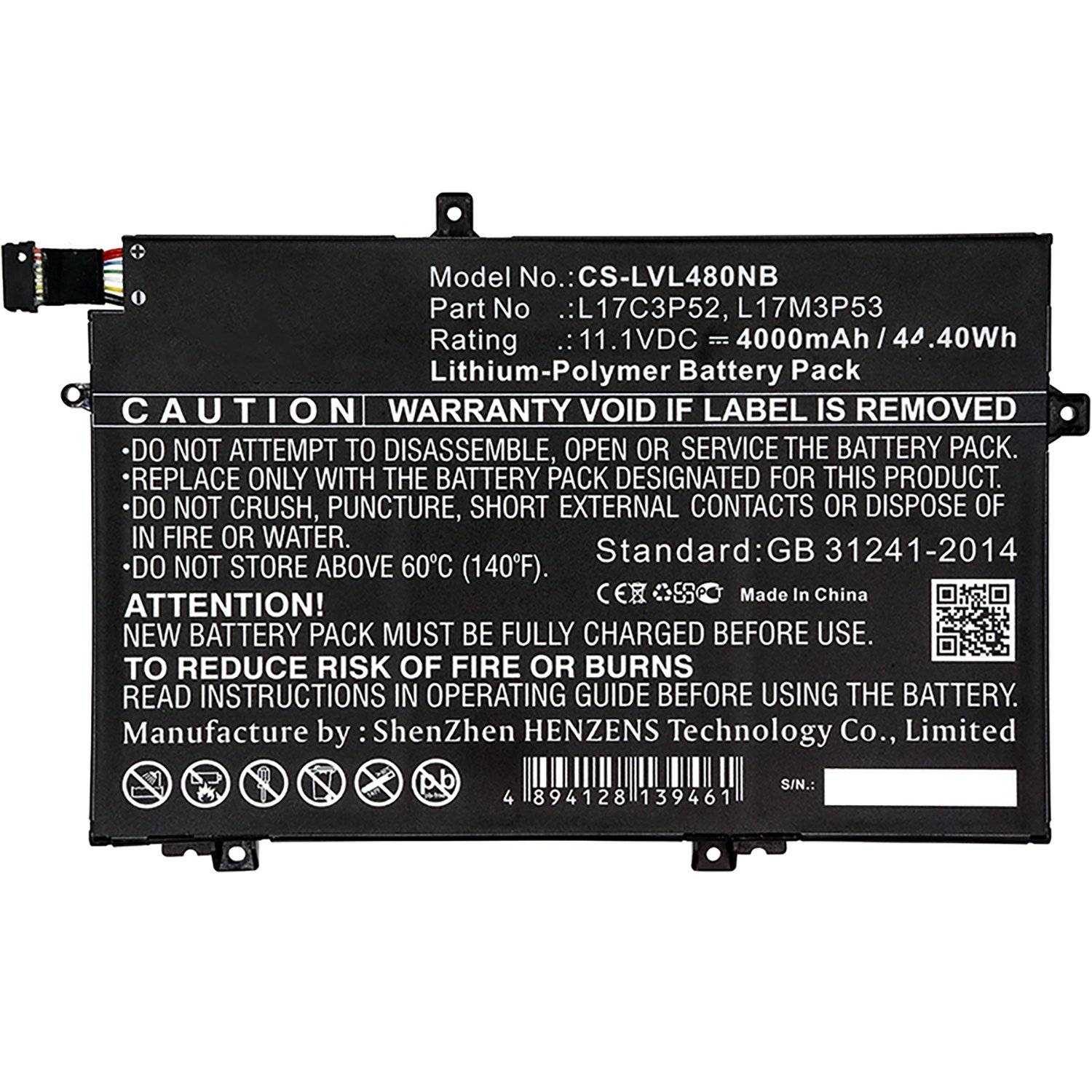 Akku kompatibel mit Lenovo 20LS0015UK