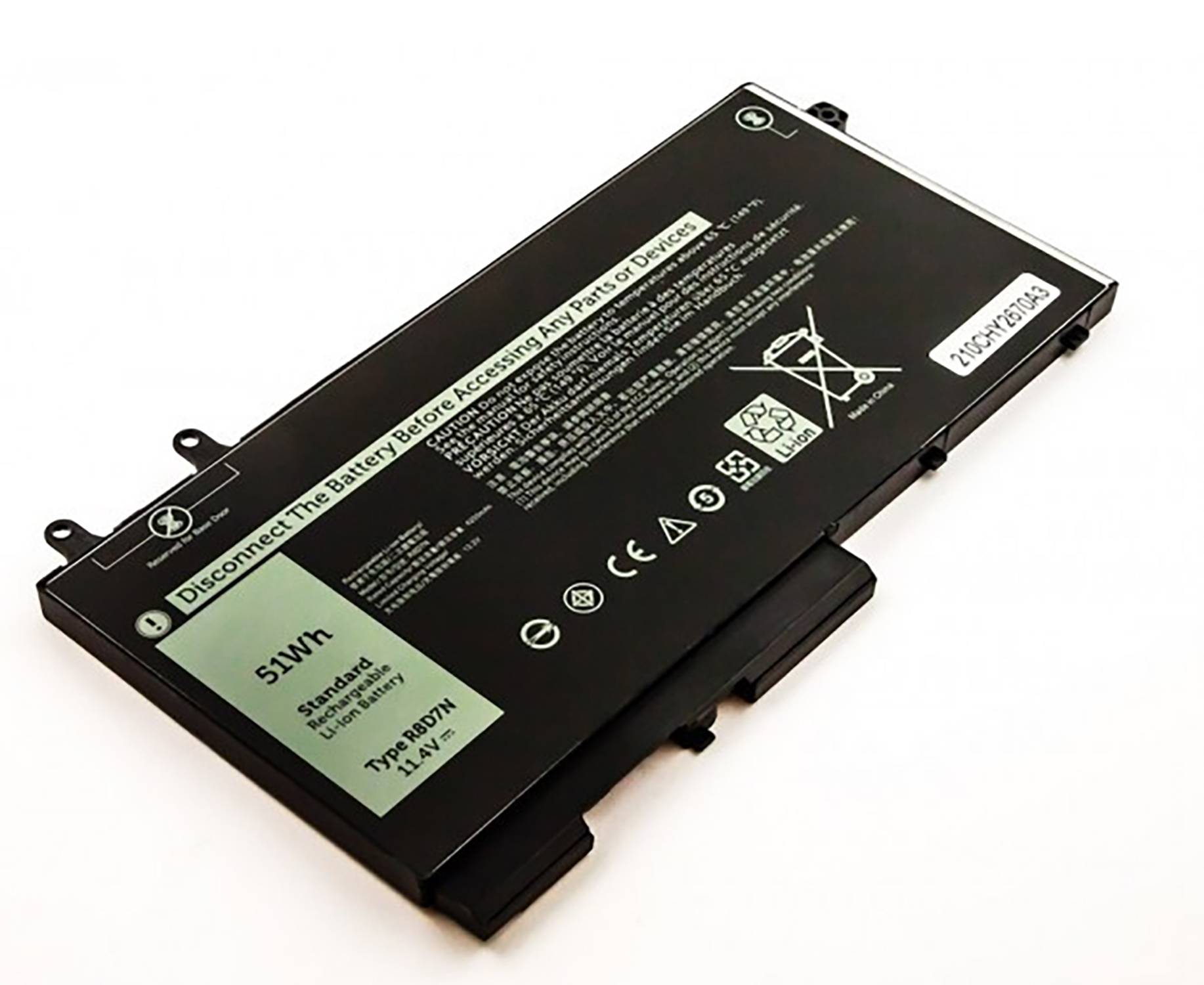 Akku kompatibel mit Dell R8D7N