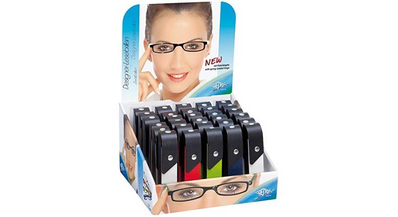 Designer Lesebrillen mit Federbügel