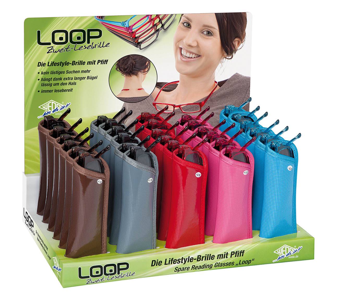 Loop-Lesebrillen Die Lifestyle-Brillen mit Pfiff