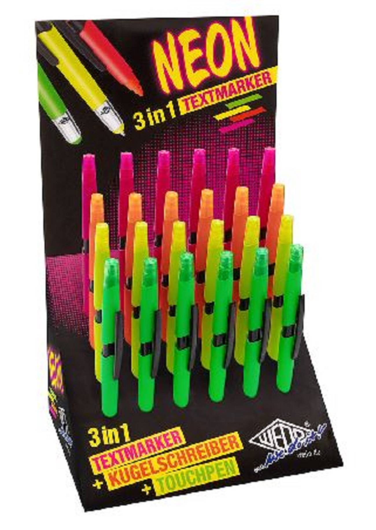 Display Touch Pen 3-in1 NEON