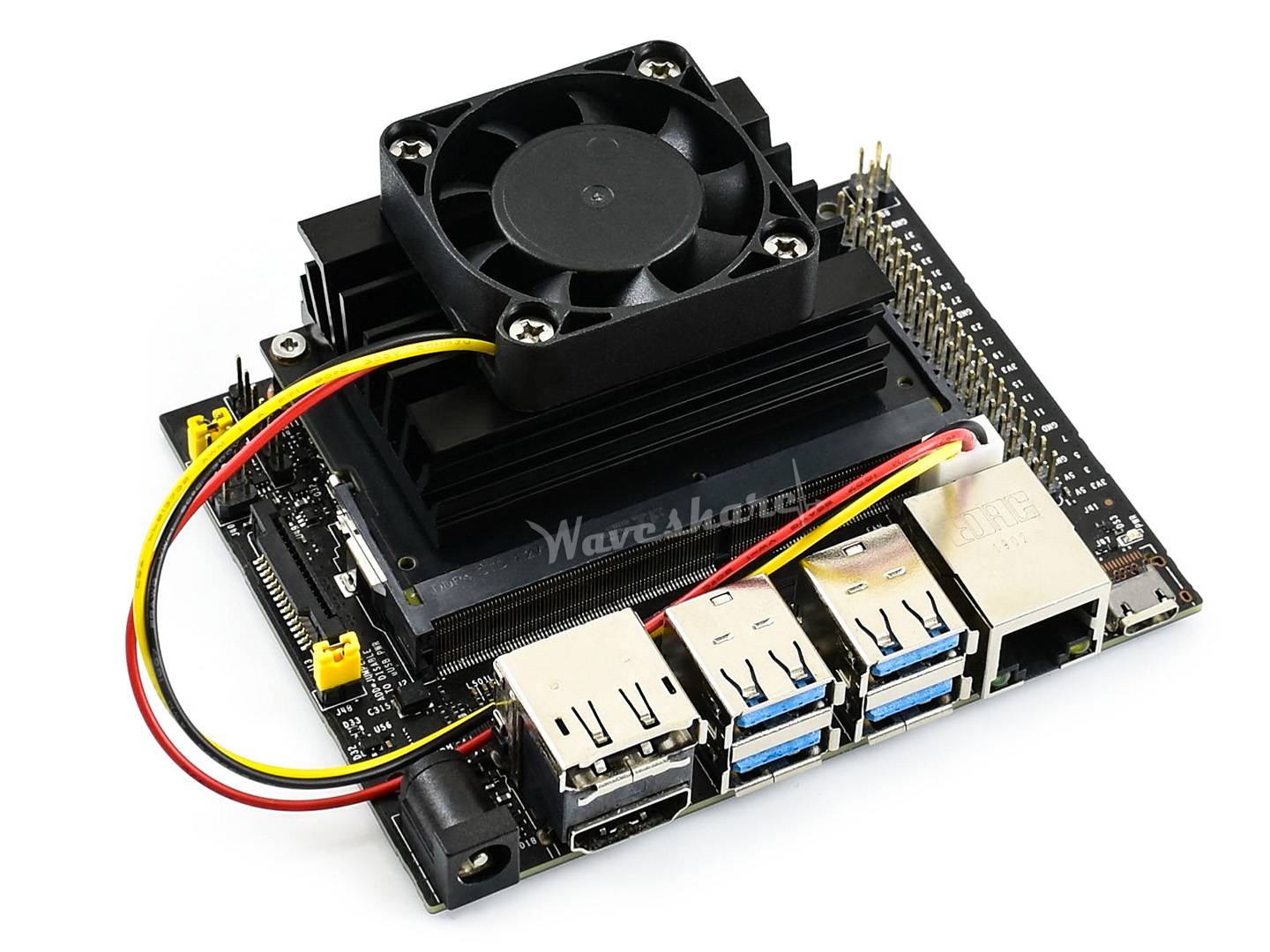 WaveShare Dedicated Cooling Fan for Jetson Nano, 5V, 3PIN Reverse-proof