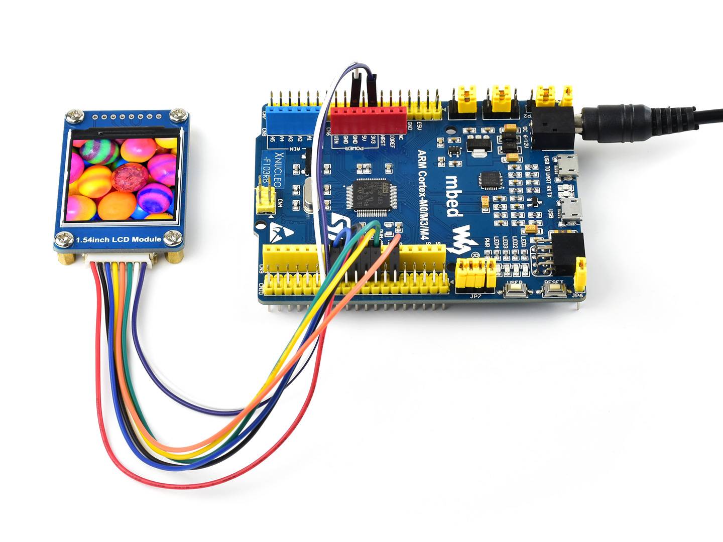 WaveShare 240×240, General 1.54inch LCD Display Module, IPS, 65K RGB