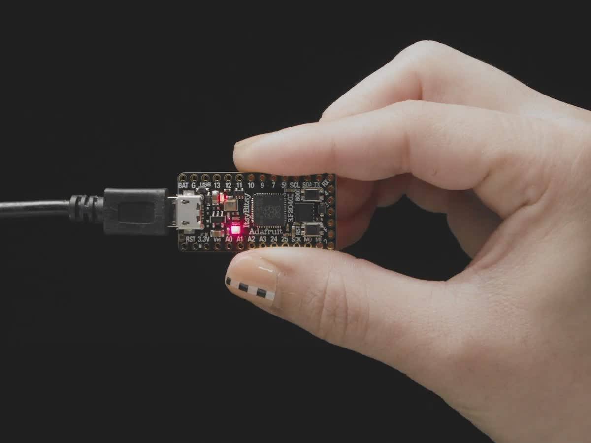 Adafruit ItsyBitsy RP2040 Microcontroller Board Micro USB CircuitPython 4888