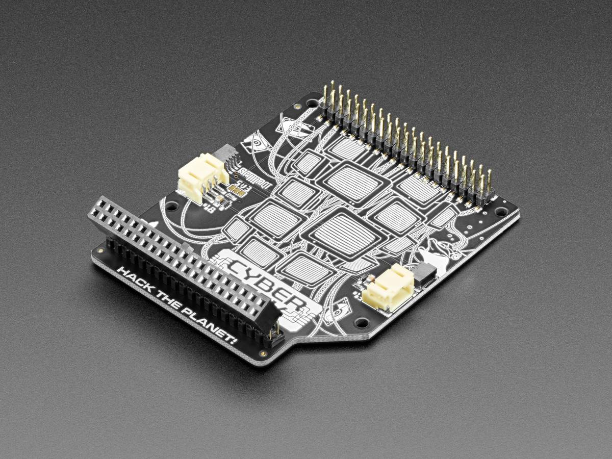 Adafruit CYBERDECK HAT for Raspberry Pi 400 STEMMA QT-Stecker 4863