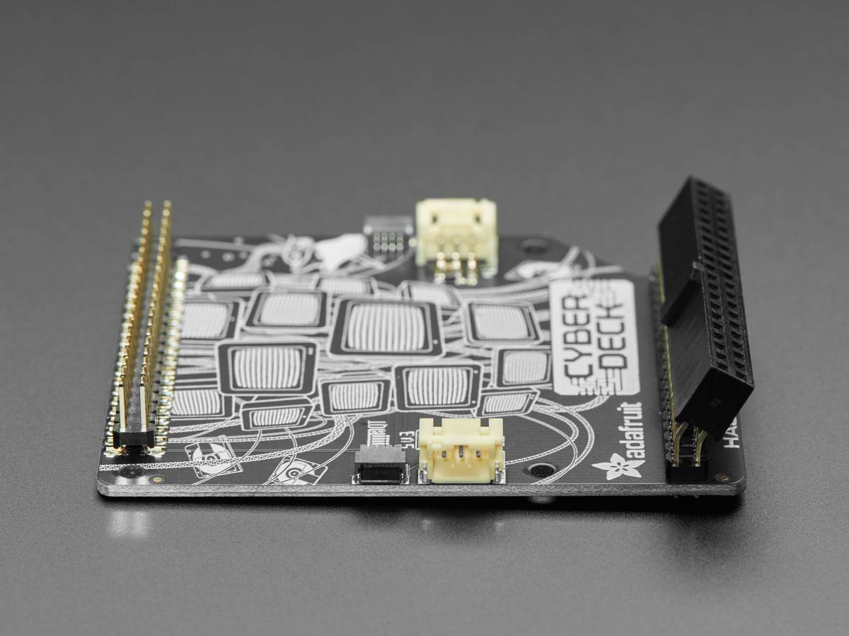 Adafruit CYBERDECK HAT for Raspberry Pi 400 STEMMA QT-Stecker 4863