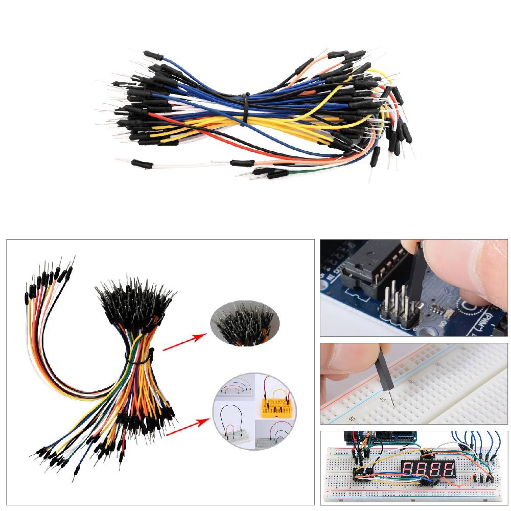 Keyestudio Breadboard Kit for Arduino, Power Module + Breadboard + Jumper Wires