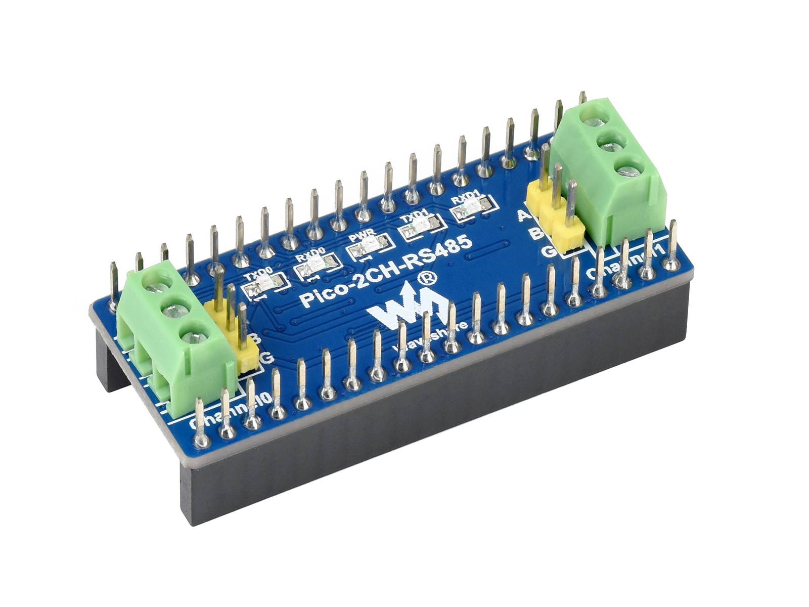 WaveShare 2-Channel RS485 Module for Raspberry Pi Pico SP3485 Transceiver UART To RS485