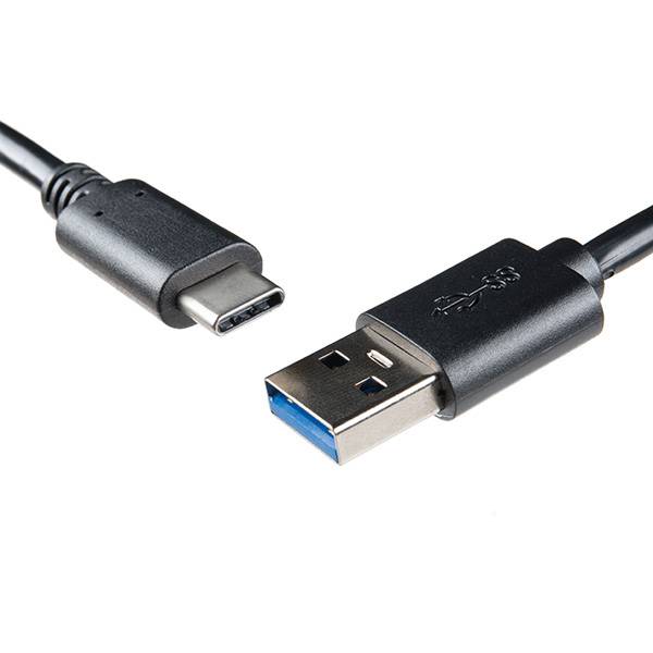 SparkFun USB 3.1 Cable A to C 1m Long Charging Current up to 3A