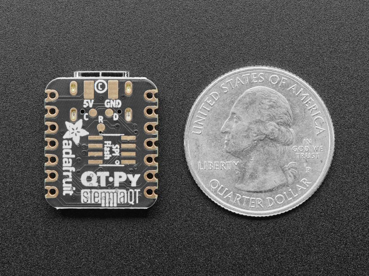Adafruit QT Py SAMD21 Dev Board with STEMMA QT Qwiic I2C 4600