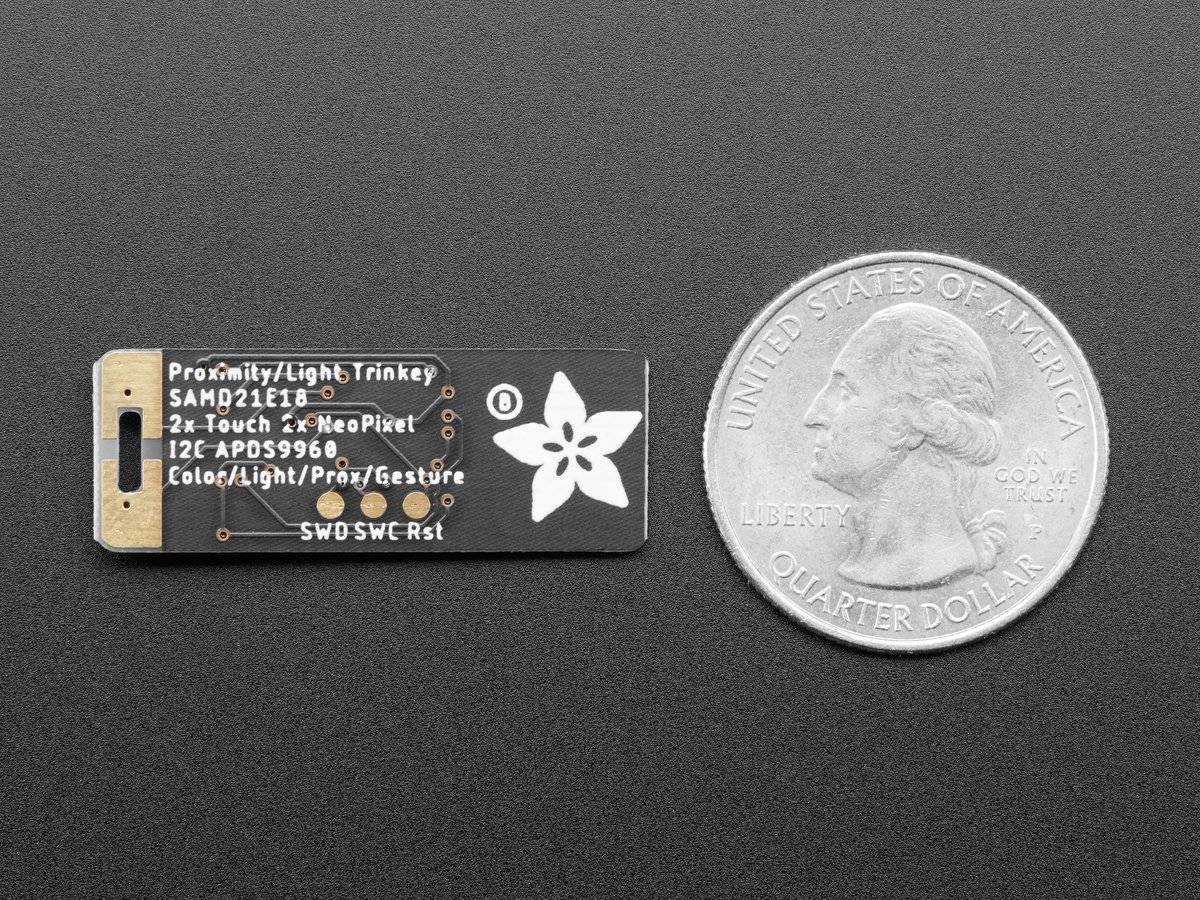 Adafruit Proximity Trinkey USB APDS9960 Sensor Dev Board