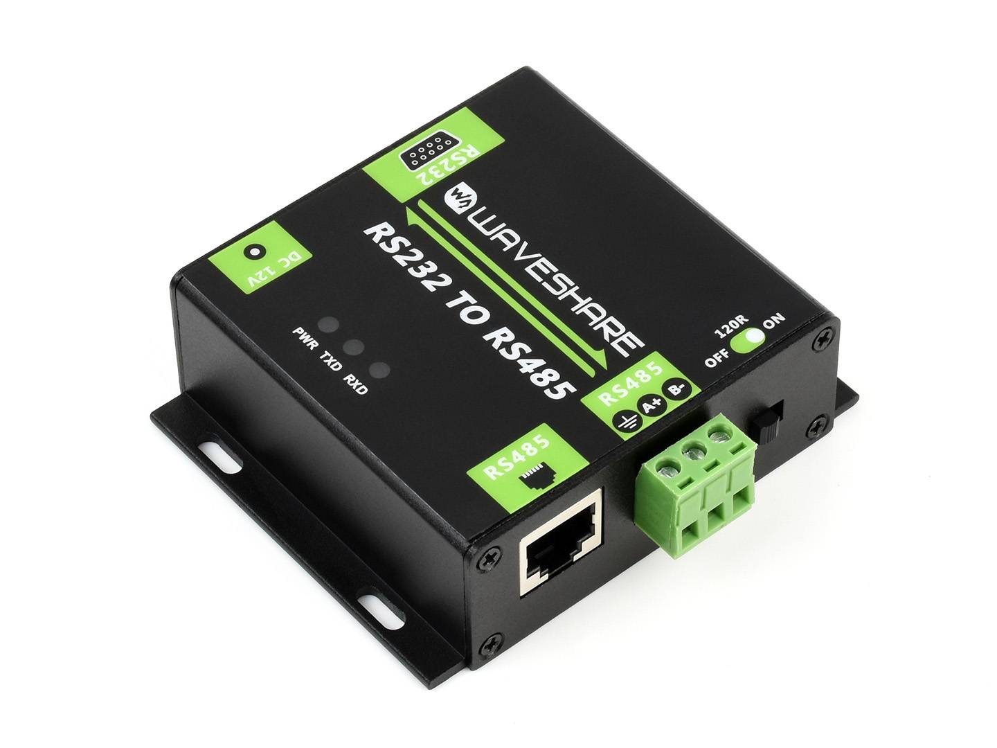 WaveShare Industrial grade isolated RS232 TO RS485 converter