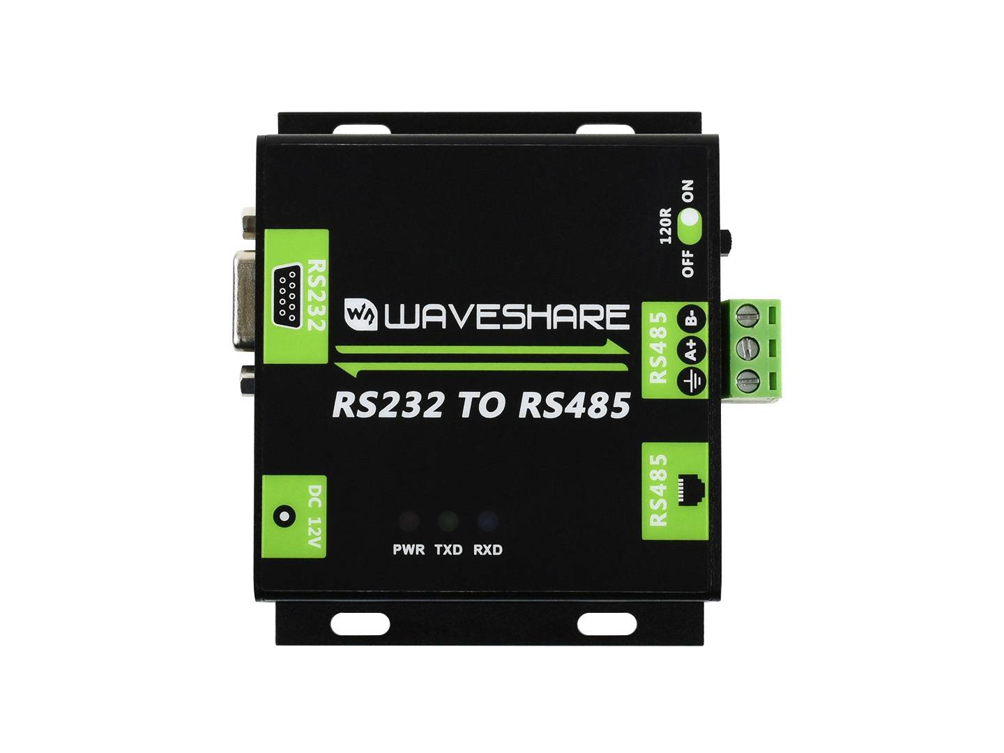 WaveShare Industrial grade isolated RS232 TO RS485 converter