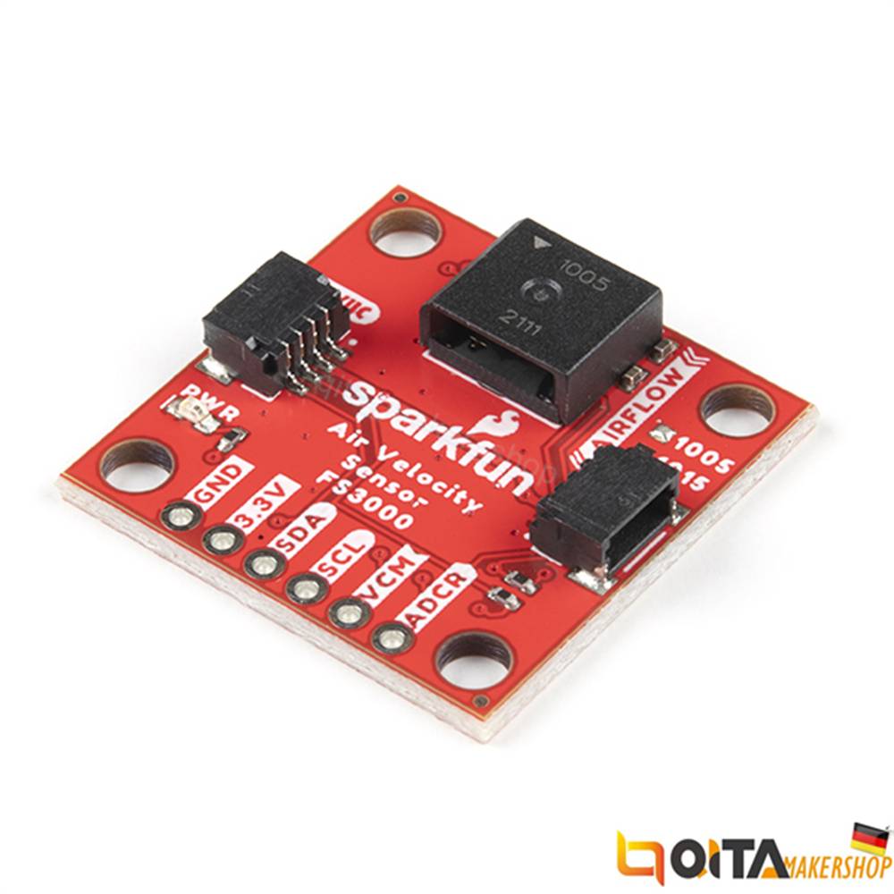 SparkFun Air Velocity Sensor Breakout - FS3000 (Qwiic) SEN-18377