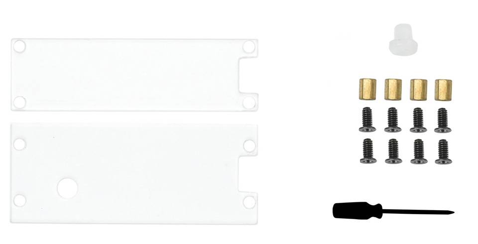 WaveShare Clear Acrylic Protection Case for Raspberry Pi Pico