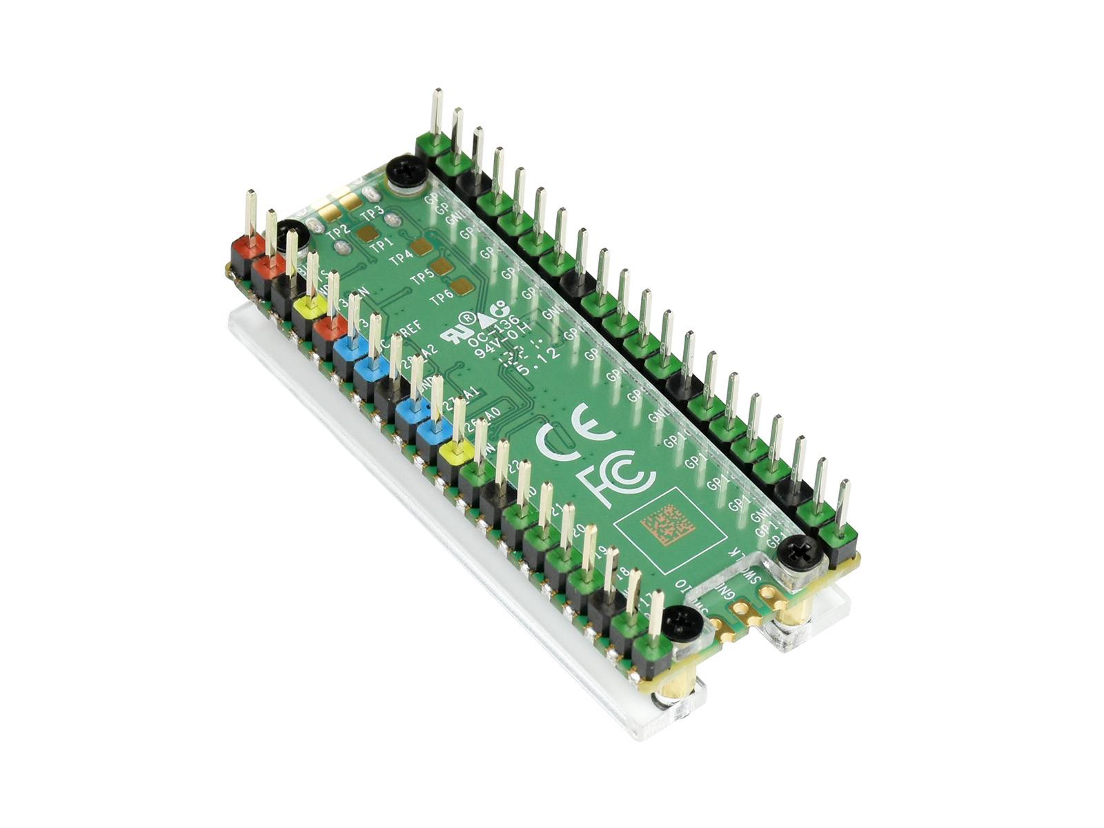 WaveShare Clear Acrylic Protection Case for Raspberry Pi Pico