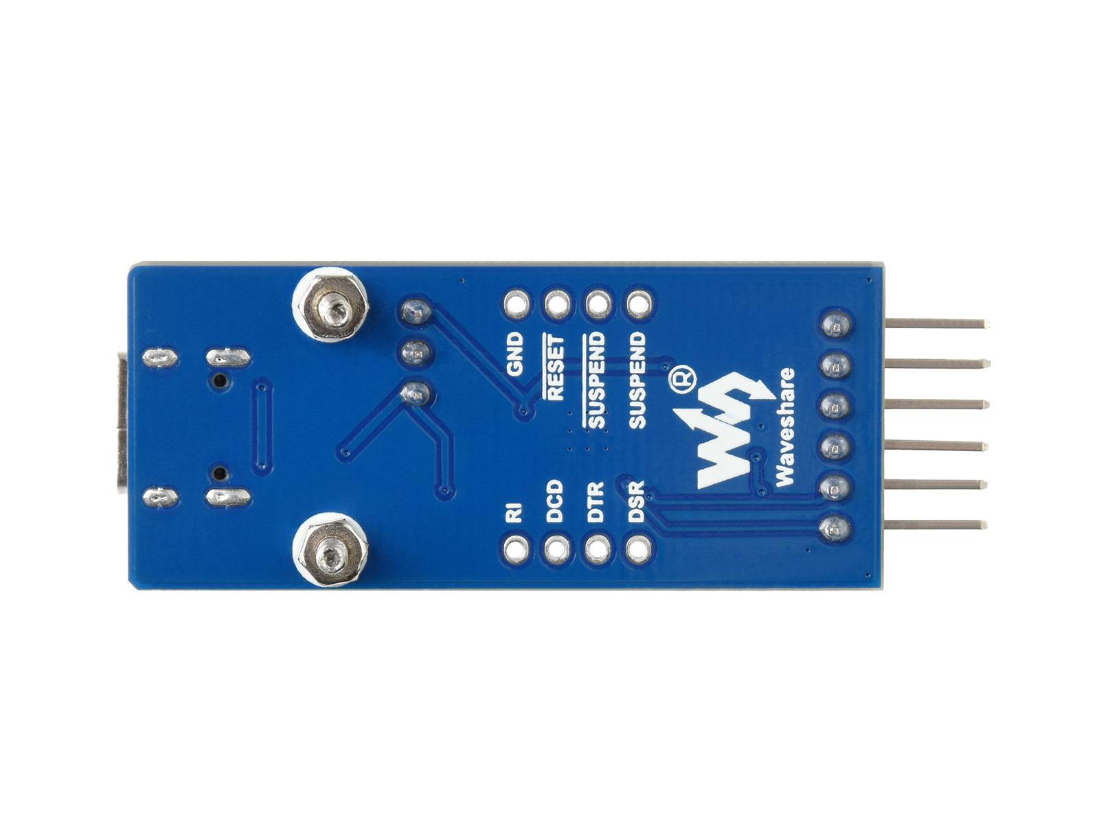 WaveShare CP2102 USB UART Board (Type C), USB To UART (TTL) Communication Module, USB-C Connector