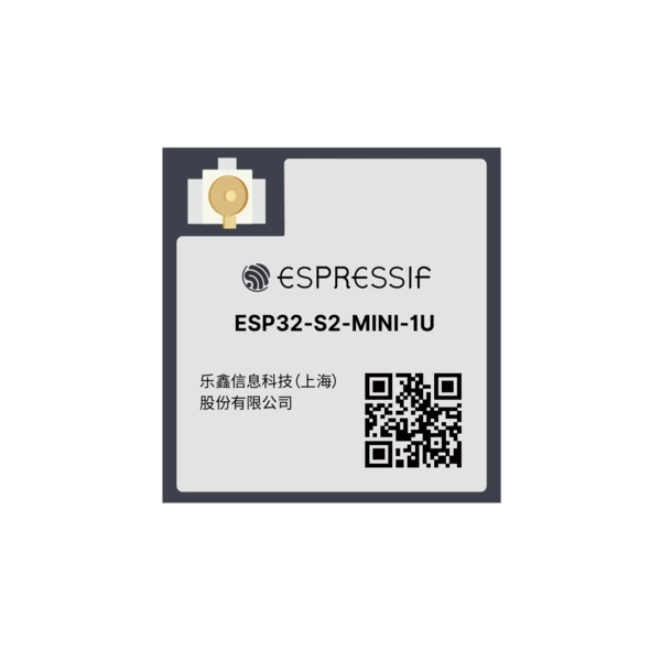 Espressif ESP32-S2-MINI-1U-N4 WiFi MCU Module Espressif ESP32-S2-MINI-1U-N4 WiFi MCU Module