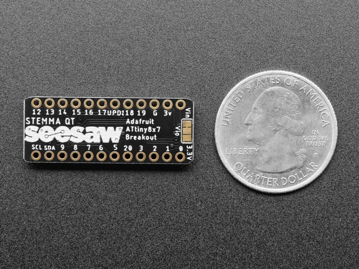 Adafruit ATtiny817 Breakout with Seesaw AVR Microcontroller STEMMA QT Qwiic