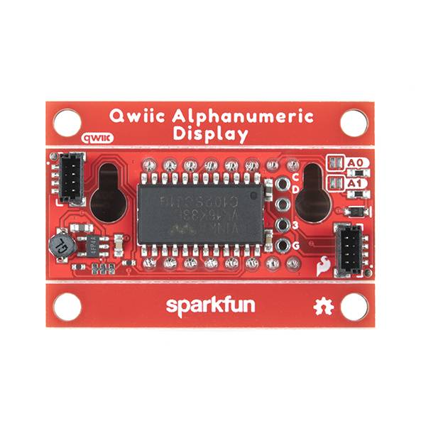 SparkFun Qwiic Alphanumeric Display Pink 14 Segment I2C QWIIC