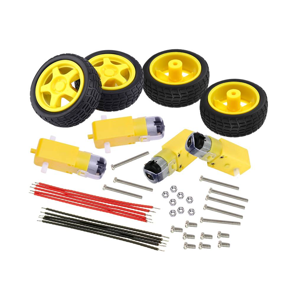 Keyestudio Motor Wheel Kit for Smart Car Smart Car Accessories