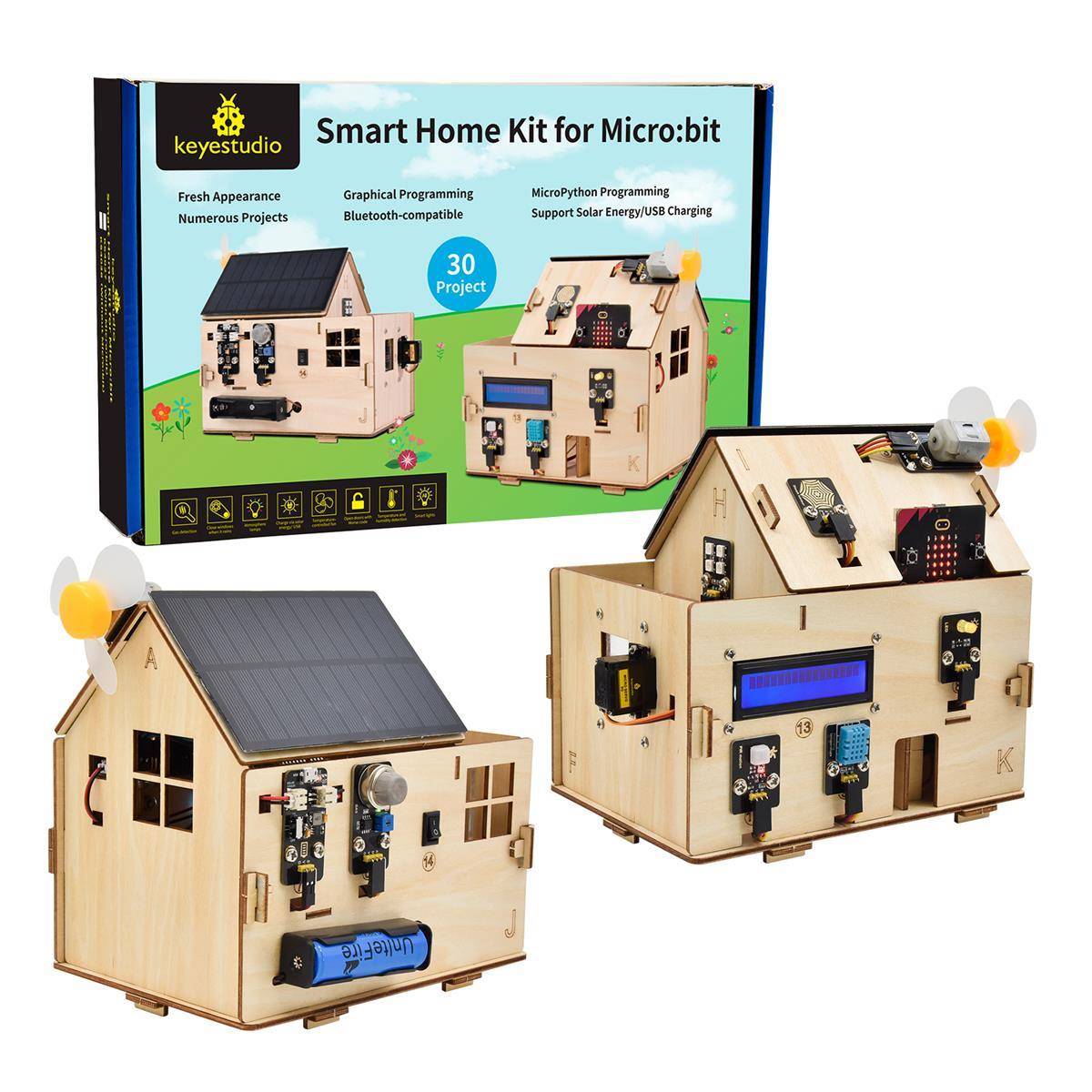 Keyestudio Smart Home Kit with micro:bit Board KS4027