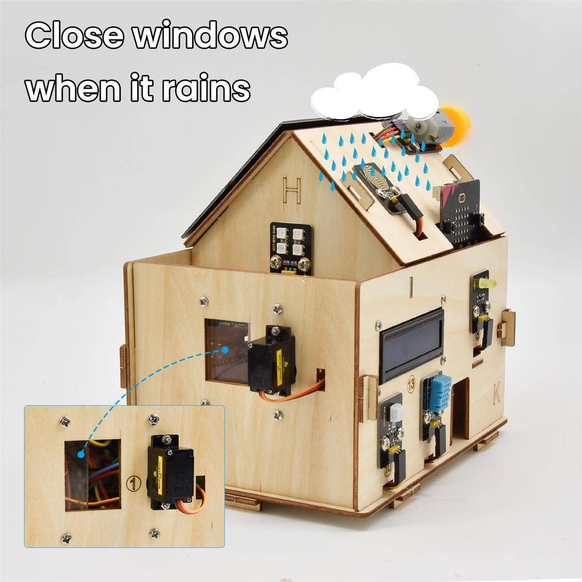 Keyestudio Smart Home Kit with micro:bit Board KS4027