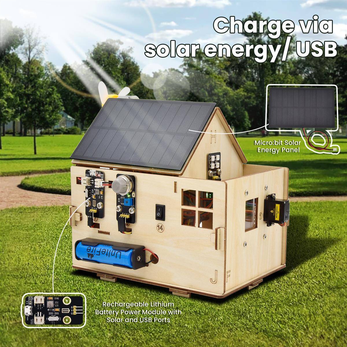 Keyestudio Smart Home Kit with micro:bit Board KS4027