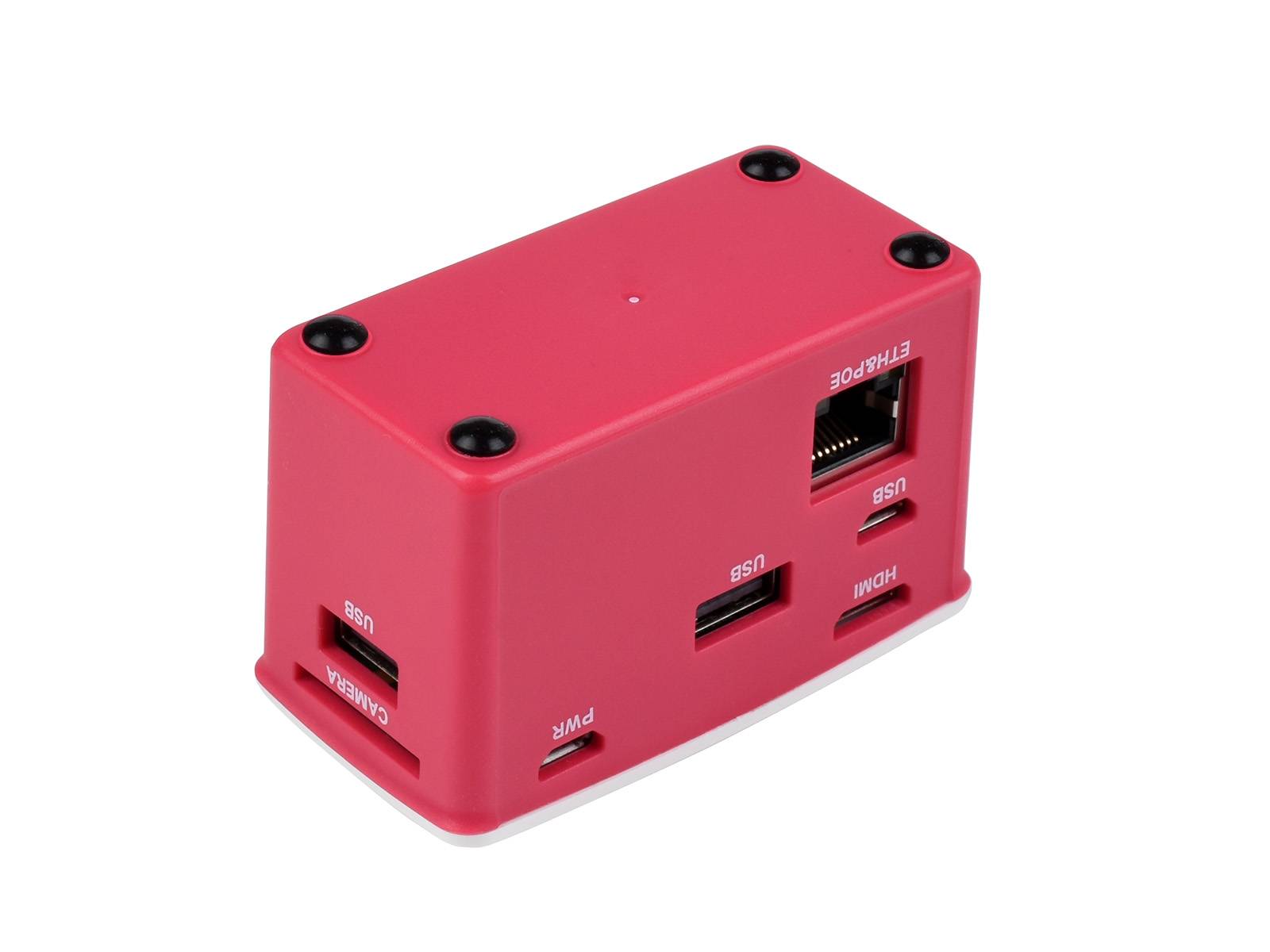 WaveShare PoE Ethernet / USB HUB BOX for Raspberry Pi Zero Series, 3x USB 2.0, 802.3af-Compliant