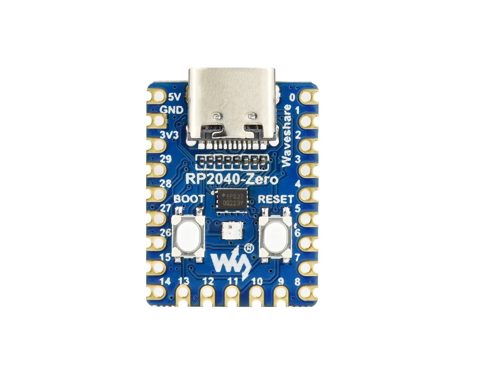 WaveShare RP2040-Zero MCU Board Mini Version Pre-Soldered Based on Pi Pico