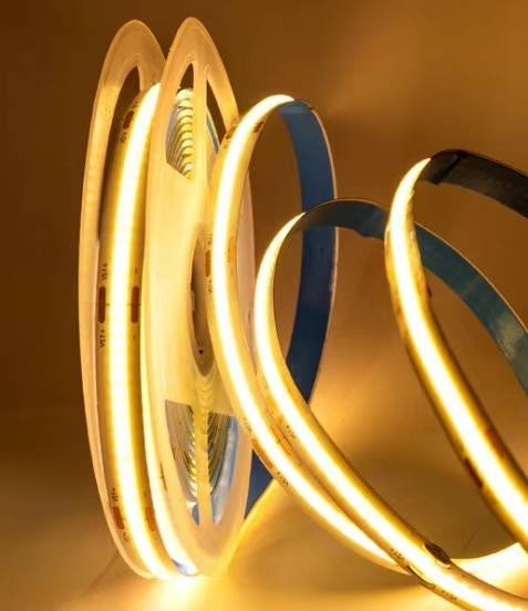 5m COB LED Strip Light Warm-White 3000K 24V DC 528 Leds/Meter IP20 Indoor