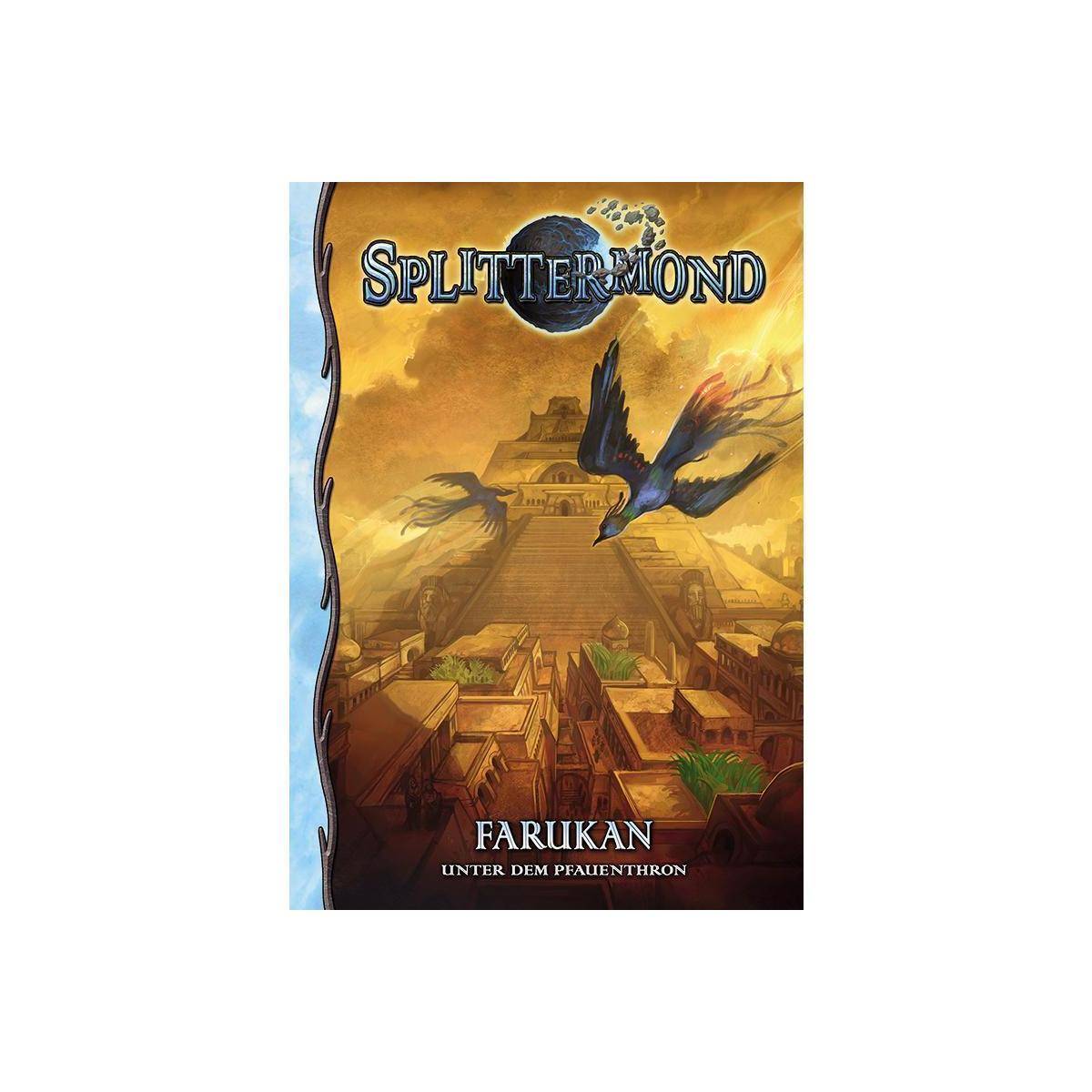 UHR01207 - Splittermond: Farukan – Unter dem Pfauenthron, Rollenspiel, (DE-Ausgabe)