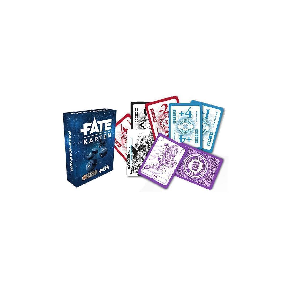UHR04103 - Fate: Karten, Rollenspiel (DE-Ausgabe)