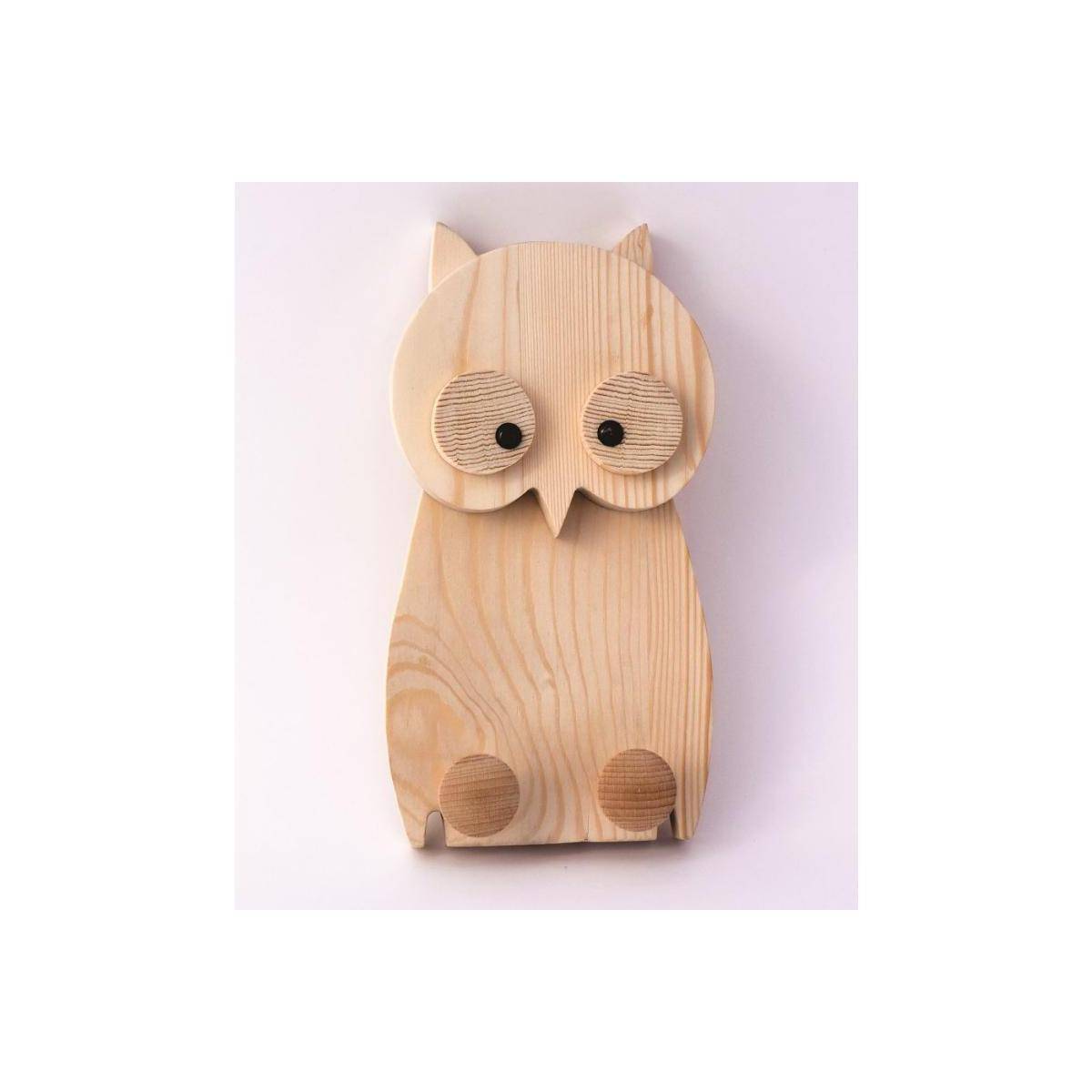 3980158 - Animal Kingdom Holzkleiderhaken Eule