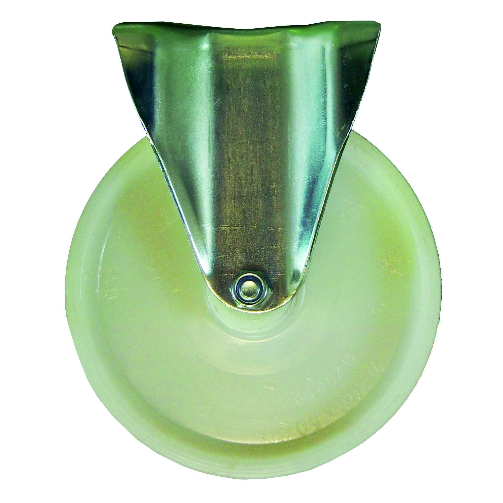 Polyamid-Laufrad für Plattenwagen 1.400 kg Traglast / starre Ausführung