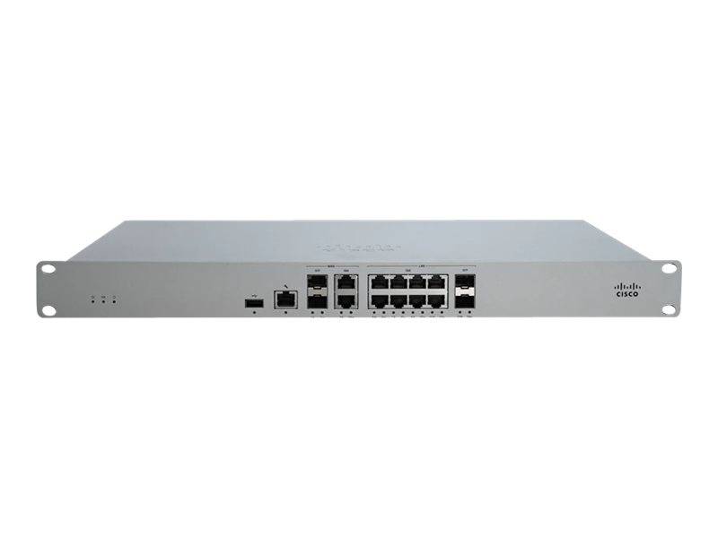 Vorderansicht eines Cisco-Rack-Mount-Netzwerk-Switches mit mehreren Ethernet-Anschlüssen und Status-LEDs auf einem silbernen Panel.