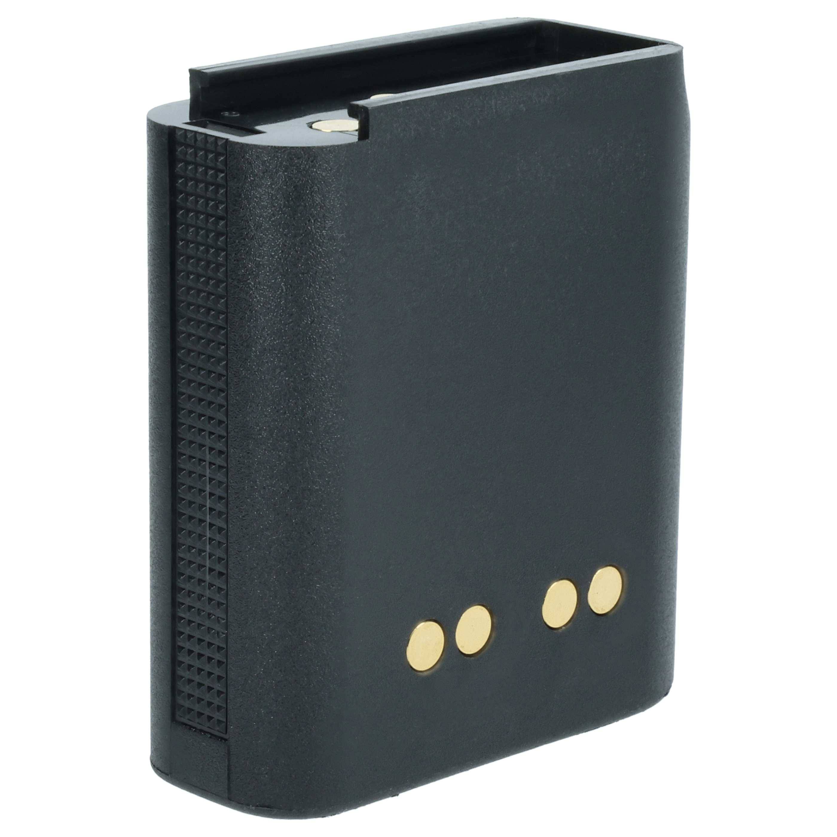 vhbw 5x Akku kompatibel mit Motorola MX3000, MX2000, MX1000, T2000, MX3013, MX3010 Funkgerät, Walkie Talkie (2700 mAh, 7,5 V, NiMH)
