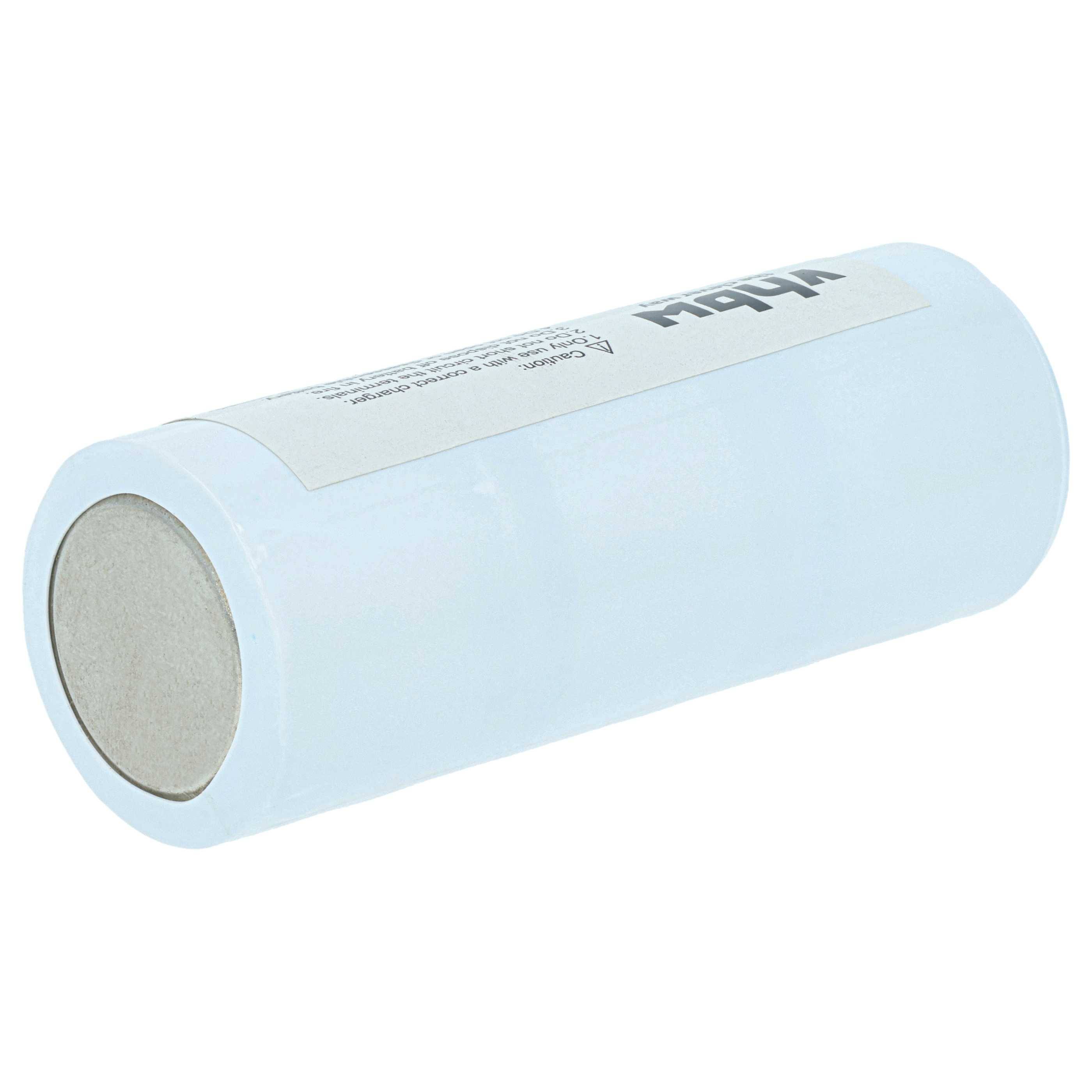 vhbw 2x Akku Ersatz für Welch Allyn 78904587 für Medizintechnik (750 mAh, 3,6 V, NiCd)