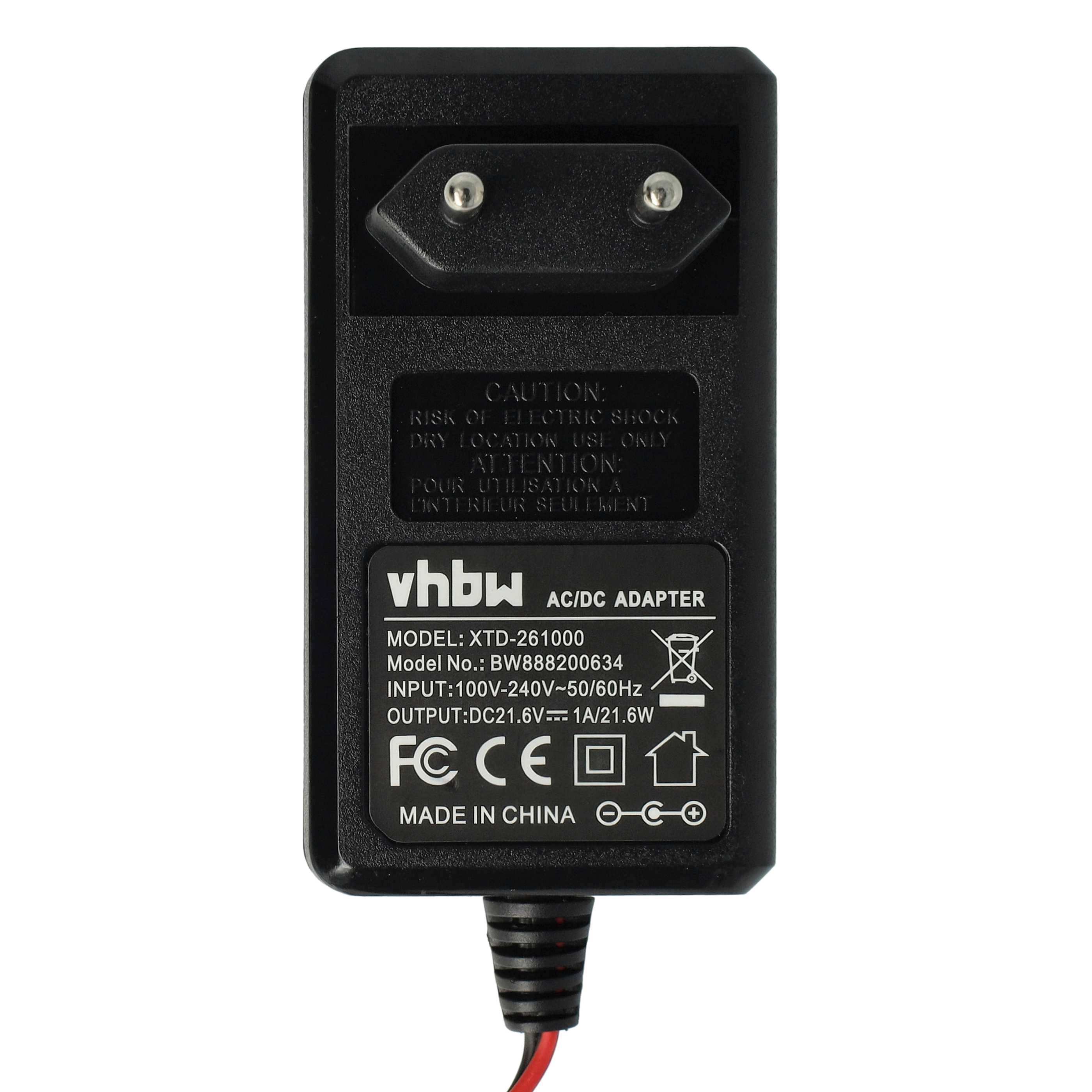 vhbw Ladegerät Ersatz für Husqvarna 584 40 88-02 | FW7312/1/Eu/21/1 für Akku-Rasenmäher Roboter