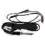 vhbw Audio AUX Kabel kompatibel mit Sennheiser HD 450 II, HD 480 Classic Kopfhörer - Audiokabel 3,5 mm Klinkenstecker auf 6,3 mm, Schwarz