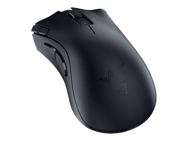 Razer DeathAdder V2 X HyperSpeed - Maus - ergonomisch - Für Rechtshänder - optisch - 7 Tasten - kabellos - 2.4 GHz, Blue