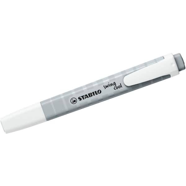 Textmarker swing cool Pastel Seidengrau