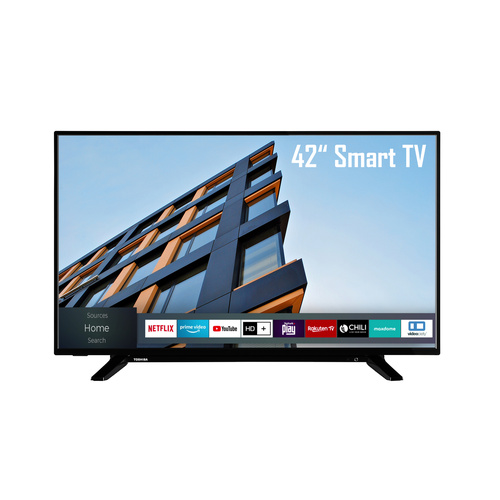 Toshiba 42L2163DAY 42 Zoll Fernseher / Smart TV (Full HD, HDR, Triple-Tuner) - 6 Monate HD+