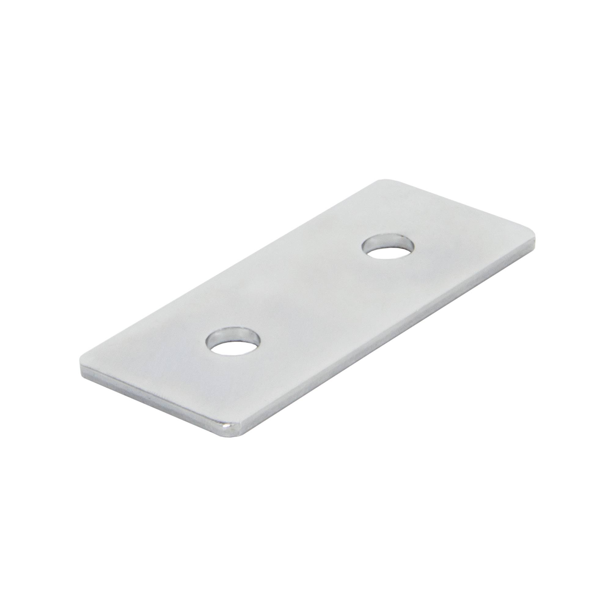 SCHMIDT systemprofile Verbinderplatte I 80x35mm Nut 8 Stahl verzinkt Verbindungsplatte Aluprofil-Zubehör