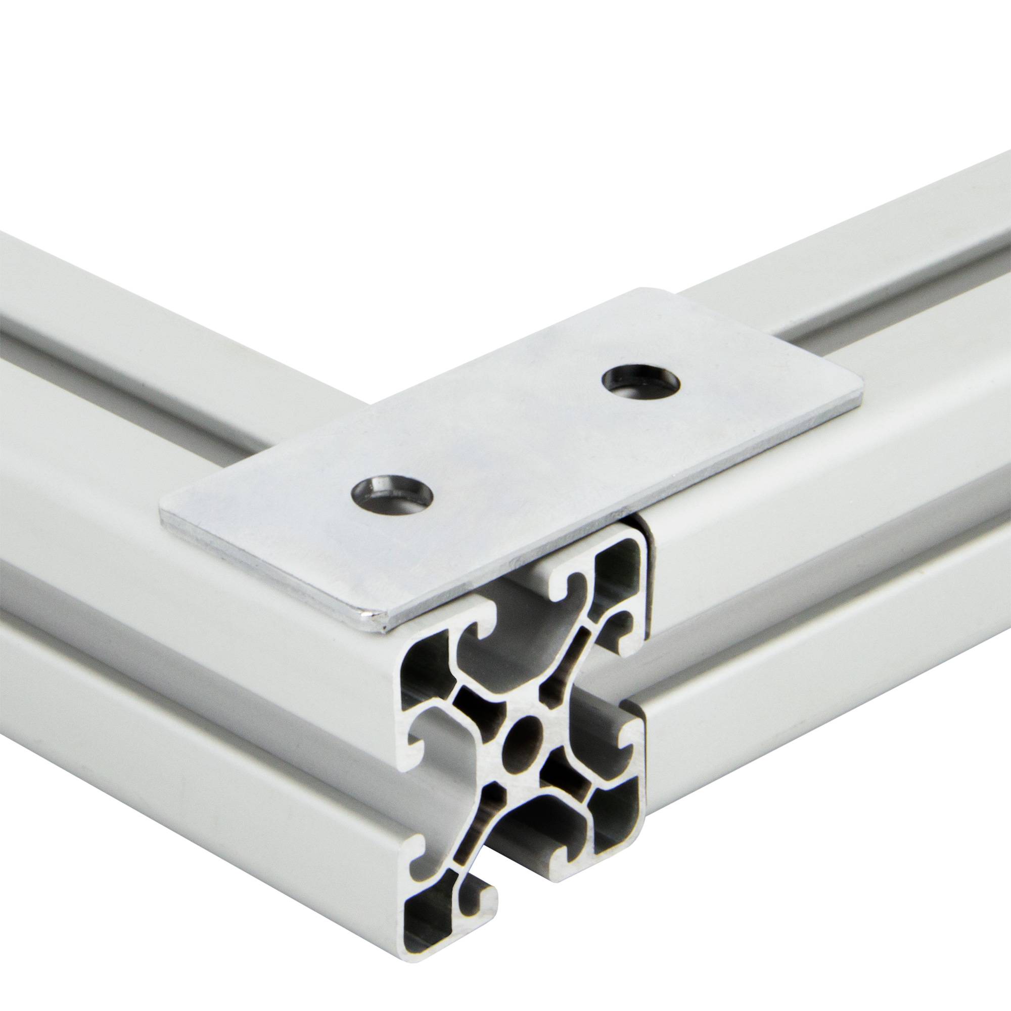 SCHMIDT systemprofile 10x Verbinderplatte I 80x35mm Nut 8 Stahl verzinkt Verbindungsplatte Aluprofil-Zubehör