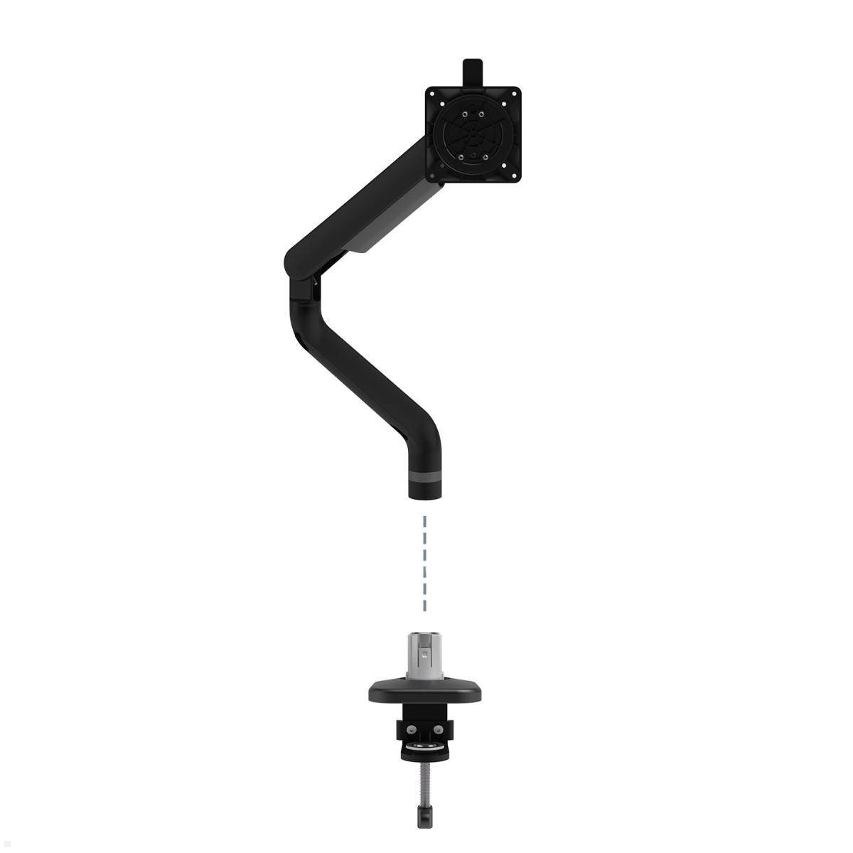 Dataflex Viewprime plus Monitor Tischhalterung mit Tischklemme, schwarz