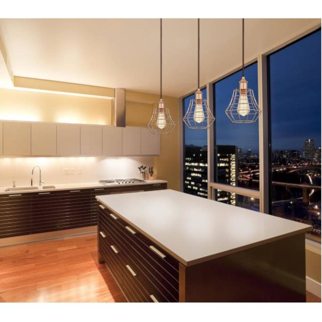 Pendelleuchte Nathan Kupfer gebürstet mit 1 Lampe