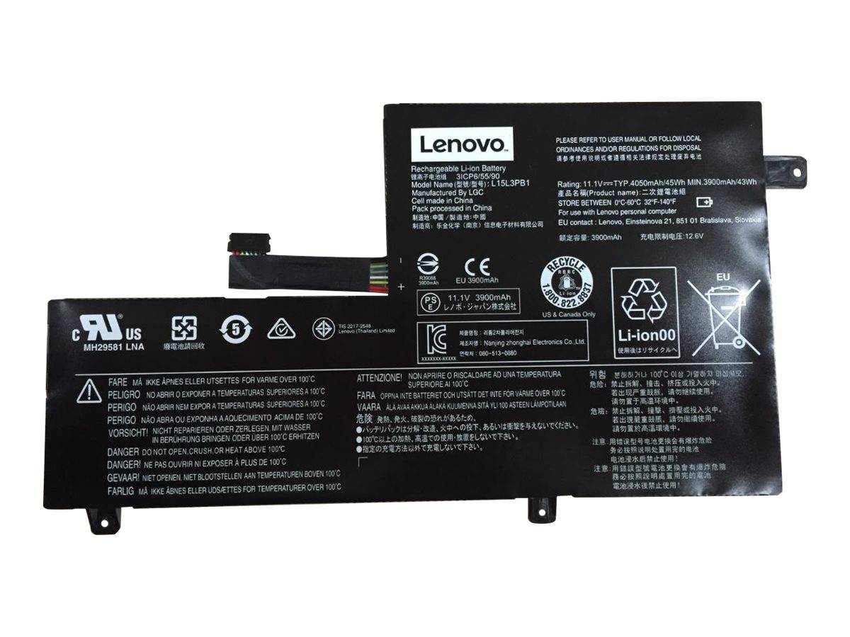 LENOVO - LG Chem L15L3PB1 - Laptop-Batterie - Lithium-Ionen
