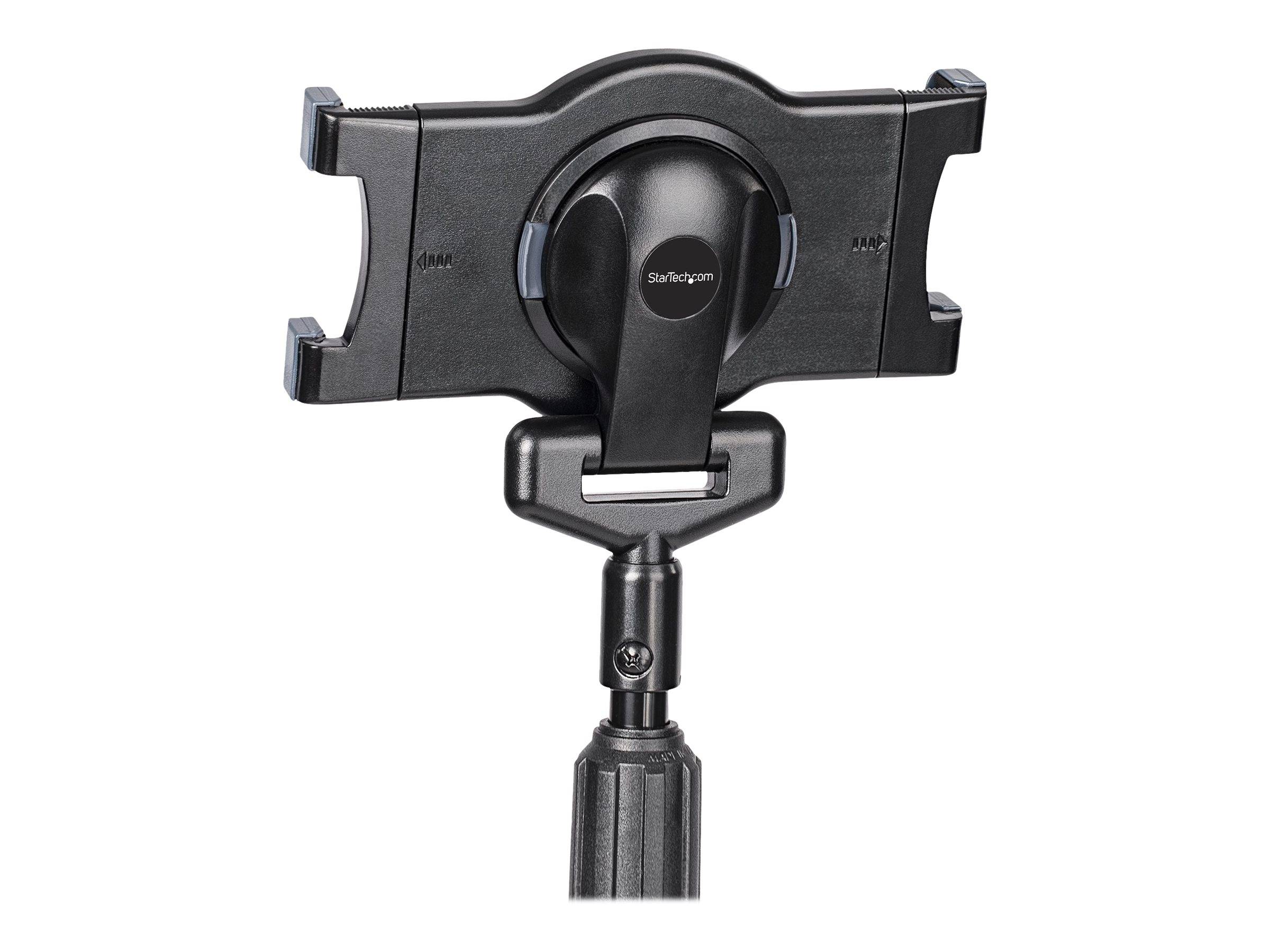 StarTech.com Mobile Tablet Stand w/ Lockable Wheels, Height Adjustable, Universal Rolling Floor Stand for Tablets from 7 to 11 inch, Portable